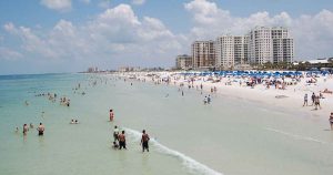 Florida known for clearwater beach